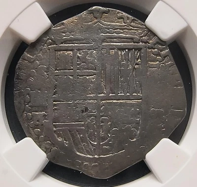 ESPAÑA PHILIP II 4 Reales (1591)H Foto 1 de 4