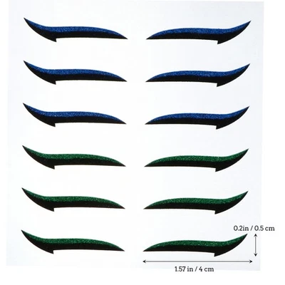 36 Pairs Tapes Plastic Eyeliner Stickers for Women - Image 1 of 4
