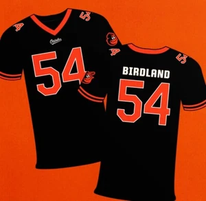 PRESALE Baltimore Orioles Football Jersey Size XL 2024 SGA - Picture 1 of 1