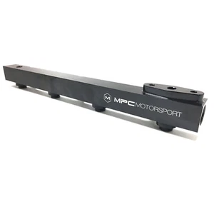 MPC Motorsport D Series High Flow Fuel Rail JDM D15b D16z6 Honda Civic [Black] - Picture 1 of 2