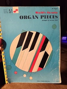 Vintage World's Favorite Organ Pieces Song Book 1969 - Picture 1 of 4