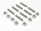 Stainless Steel Exhaust Studs & Nuts For Kawasaki ZXR 750 (ZX750H) 1989-1990