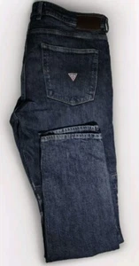 Guess Denim Jeans Slim Tapered Mens Size 36×32 - Picture 1 of 5