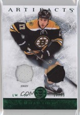 2012-13 Upper Deck Artifacts Emerald Jersey/Patch /75 Milan Lucic #65 Patch