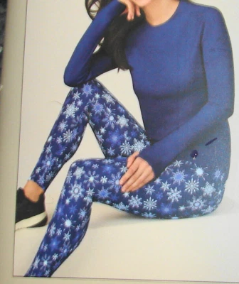 Conjunto de 2 piezas de pijama para mujer XL/XG clima parte superior derecha legging capa base, cuddl duds Foto 1 de 4