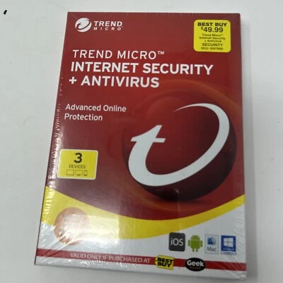 Trend Micro Internet Security + Antivirus Can Be Used On 3 Devices - Image 1 of 4