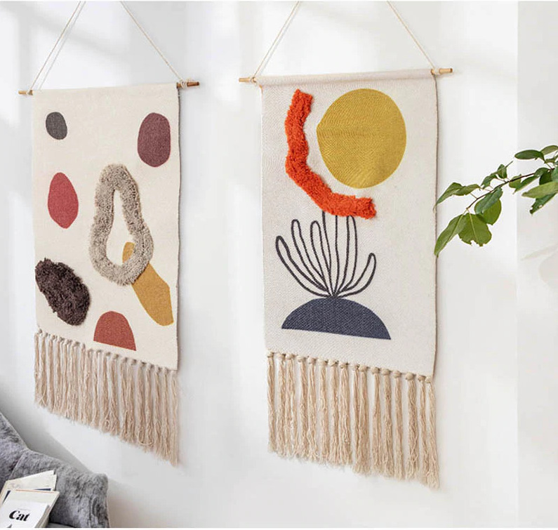 Brand NEW Macrame BOHO Handmade Wall Hanging Tassels Tapestry wall decor kids