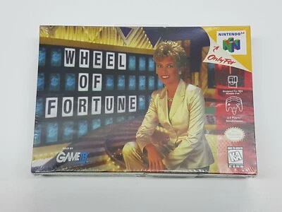 Wheel of Fortune N64 Nintendo 64 Brand New Sealed *wear/dented *poor condition - Image 1 of 4