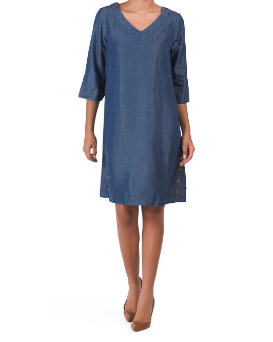 Anne Klein Green Lace Cotton Sheath Dress Size 14