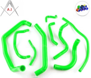 Manguera refrigerante radiador de silicona verde para HONDA CBR954RR CBR 954 RR 2002 - Imagen 1 de 3