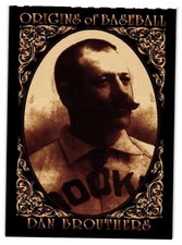 1994 American Archives Origins of Baseball Card - Dan Brouthers