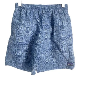 Patagonia Boys Baggies Swim Shorts Trunks Size Medium Youth Blue - Picture 1 of 8