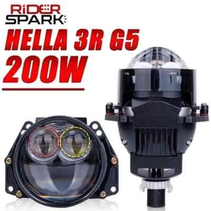 3 Inch 100W 6000K Bi-LED Projector Lenses Dual Hyperboloid Lens Retrofit Kits - Picture 1 of 24