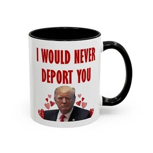 Funny Trump I Would Never Deport You Valentine's Day Gift For Him Gift For her - Picture 1 of 23