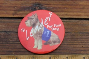 LÍDER PARA PRIMER PERRO - BOB DOLE 96 BOTÓN CAMPAÑA 3" - Imagen 1 de 1