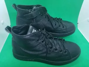 Skechers Women's One-Midtown 730 Fashion Sneaker Black Leather Size 7.5 - Picture 1 of 12