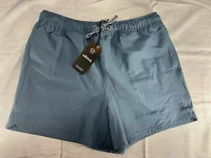 Allbirds Natural Run Shorts Women XS Blue Wool Blend Drawstring Athletic New - Picture 1 of 5