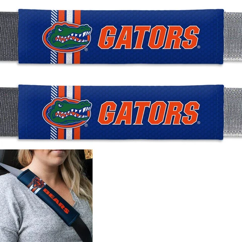 New NCAA Florida Gators Rally Car Truck Suv Van Rally Seat Belt Pads Covers Set Cover