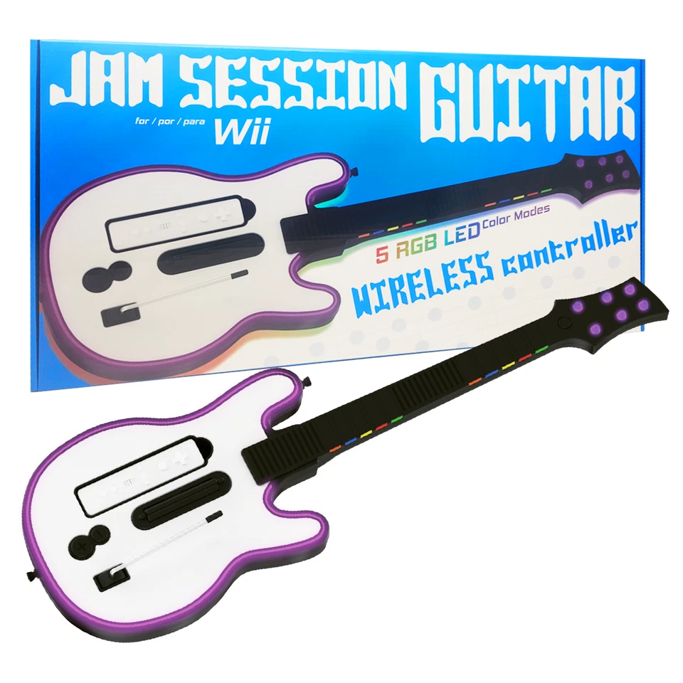 Old Skool Jam Session LED Guitar for Wii - Image 1 of 1