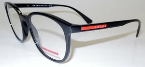 PRADA SPORTBRILLE VPR O7L 1AB -101 POLIERT SCHWARZ 140 53 - 18 - Bild 1 von 3