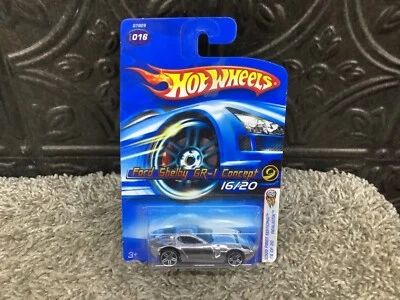 Hot Wheels 2005 First Edition Ford Shelby GR-1 Concept 16/20 Silver - Image 1 of 4
