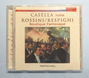 CD Casella Italia Rossini / Respighi Boutique Fantasque, Arte Clásico CA113 - Picture 1 of 3