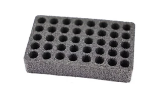 Inserto de espuma precortado tiene capacidad para 40 pilas AA cr123 bóveda se adapta a tu estuche Pelican M40 - Imagen 1 de 1