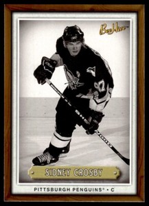 2006-07 Upper Deck Beehive WOOD VARIATION Sidney Crosby Pittsburgh Penguins #19
