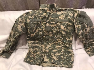 Digital Urban Camo ACU BDU Fatigue Shirt Light Zip Jacket Medium Military Army - Picture 1 of 3
