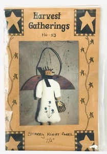 Harvest Gatherings Primitive Angel Pattern - Starry Night Angel - Neu & Uncut - Bild 1 von 2