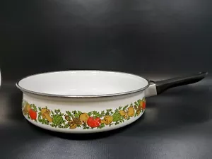 Corning Spice Of Life 10" Enamel Fry Pan - Picture 1 of 8