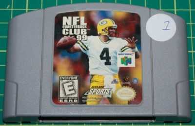 Nintendo N64 Cart Only: Acclaim Sports NFL Quarterback Club 99 #1 - Image 1 of 2