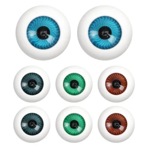 8PCS Hollow Felt Eyeballs- Halloween Eyes Props for Cosplay Party Realistic Mask - Picture 1 of 11