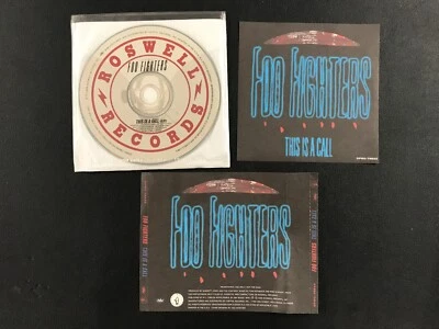 1995 Foo Fighters: This is a Call Roswell Records Near Mint DJ Promo CD w/Sleeve Foto 1 de 4