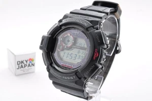Casio G Shock GW-9300-1JF MUDMAN Black Wave ToughSolar Carbon Watch 3260 Used - Picture 1 of 24
