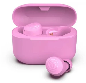 JLab GO POP+ Auricolari Bluetooth in GOMMA ROSA 35+ ore di riproduzione - Foto 1 di 5