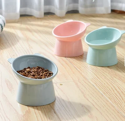 Cuenco de plástico PP de patrón sólido para perros de gran diámetro transfronterizo alimentación antiderrame Foto 1 de 4