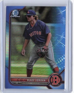 2022 Bowman Chrome #BCP-243 Blaze Jordan Prospects Blue Refractor #/150 - Picture 1 of 2