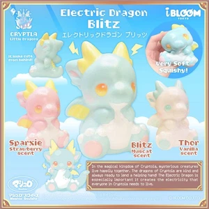 iBloom Squishy elektrischer Drachenblitz Kawaii weicher Duft langsam steigender Stress Reli - Bild 1 von 9