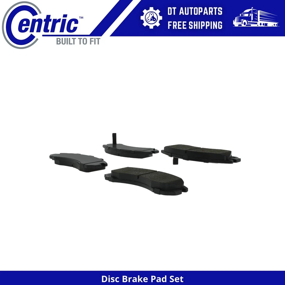 For 1991-1992, 1999-2000 Mitsubishi Galant | Centric Front Disc Brake Pads Foto 1 de 4