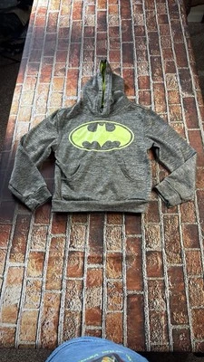 Sudadera con Capucha Batman Polar Deportiva Gris Niños-Pequeña Foto 1 de 4