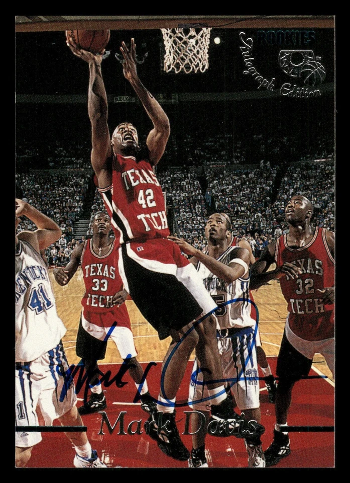 Tarjeta de radiocontrol clásica 1995 #NNO Mark Davis novato automática Foto 1 de 2