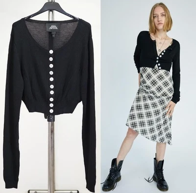 Cardigan Marc Jacobs 19 Resort Cropped L prima linea - Immagine 1 di 4