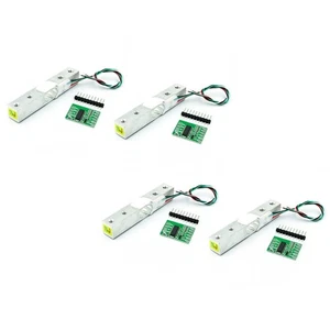 Pack of 4 Digital Load Cells Each 10KG Compatible with For HX711 Module - Picture 1 of 11