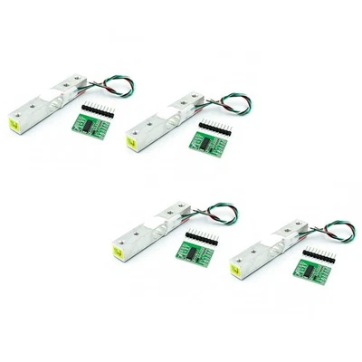 Pack of 4 Digital Load Cells Each 10KG Compatible with For HX711 Module - Image 1 of 4
