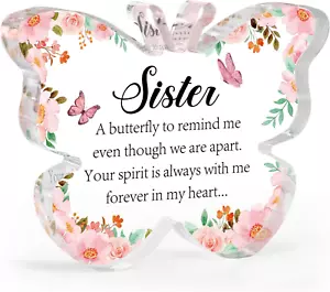 Sympathy for Loss of Sister, Thinking of Sister Memorial Condolence Gifts Butter - Picture 1 of 7