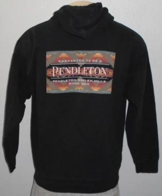Pendleton Black Long Sleeve Hoodie Sweatshirt Men Large - Image 1 of 4