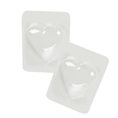 Pack de 2 moldes corazón chocolate San Valentín Foto 1 de 2