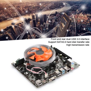 I5 Desktop Motherboard Set B75 Mainboard DDR3 Memory 4G Dual USB 3.0 SATA3 C BHC - Afbeelding 1 van 12