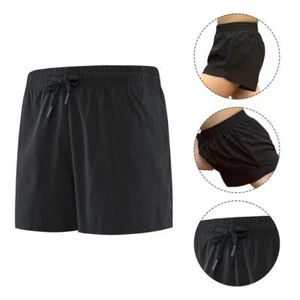 Mens Shorts Cotton Summer Beach Pants Regular Fit Casual Half Pant - Picture 1 of 14